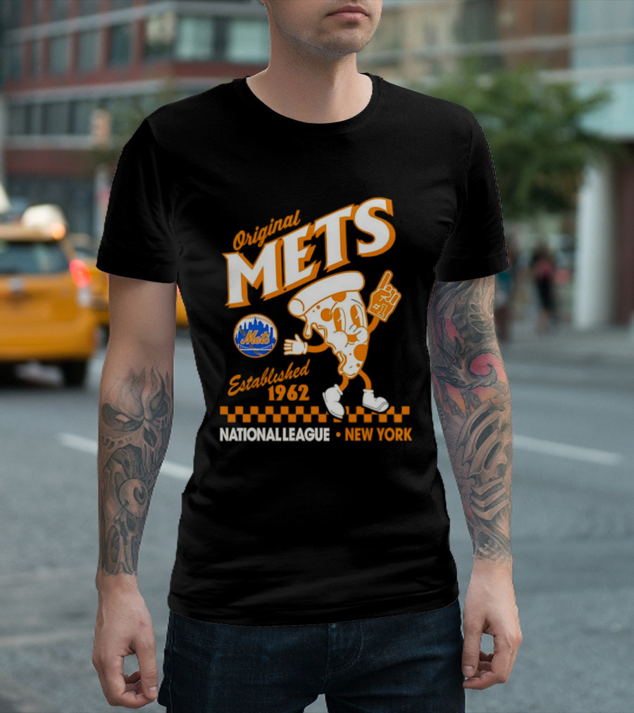 Original Mets Established 1962 National League New York T-Shirt