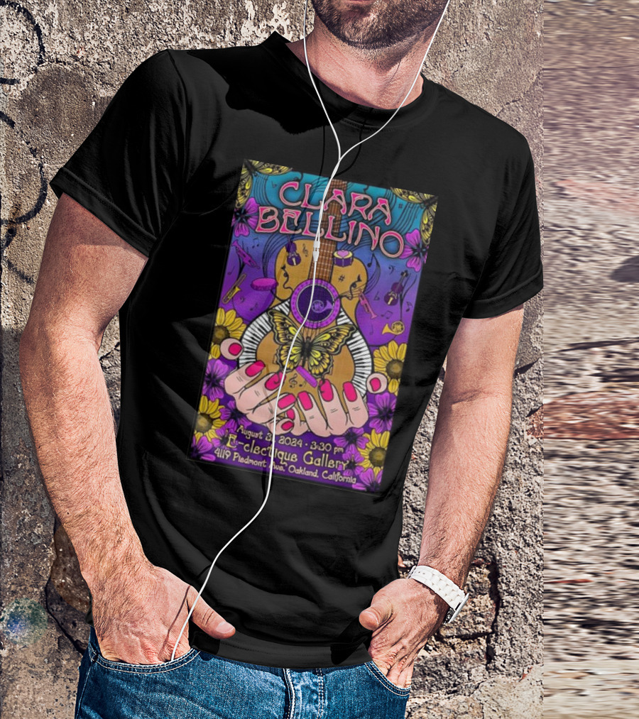 CLARA BELLINO August 31 2024 3:30 PM Eclectique Gallery 4119 Piedmont Ave Oakland California T-Shirt