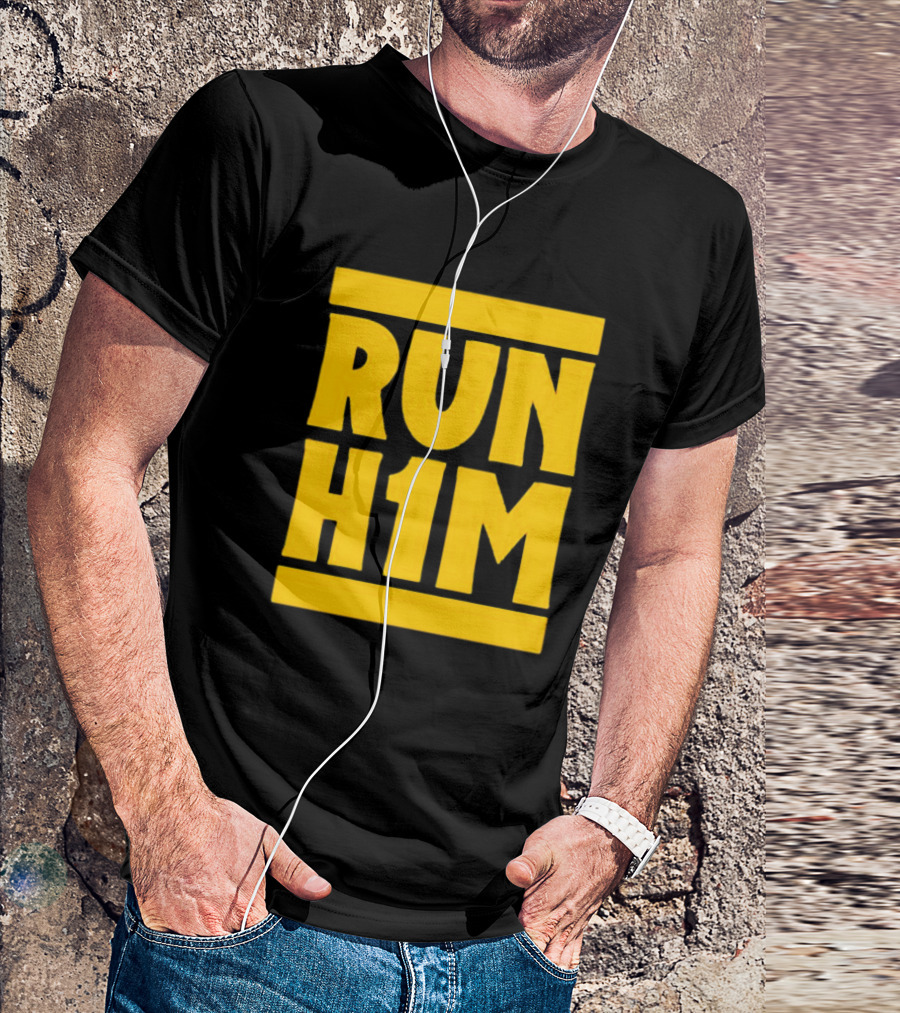RUN H1M Street Art Graffiti T-Shirt