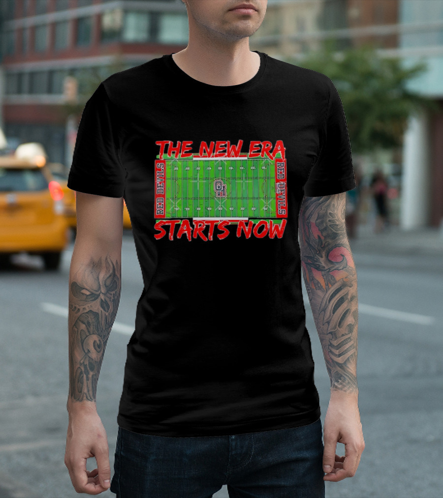 THE NEW ERA STARTS NOW RED DEVILS FIELD OHIO FOOTBALL T-Shirt