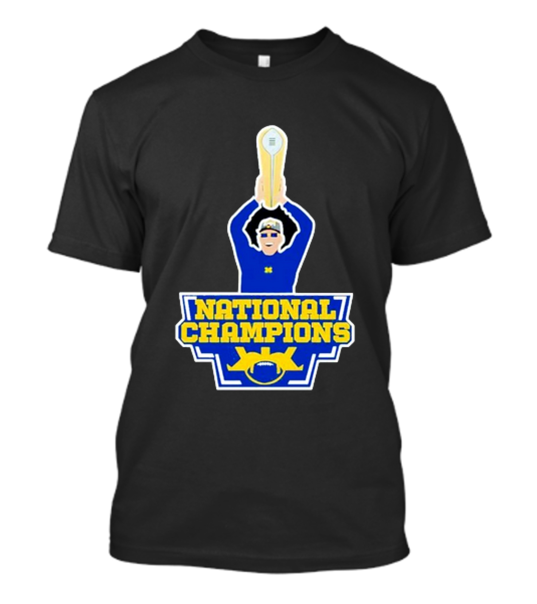 Michigan National Champions Trophy T-Shirt