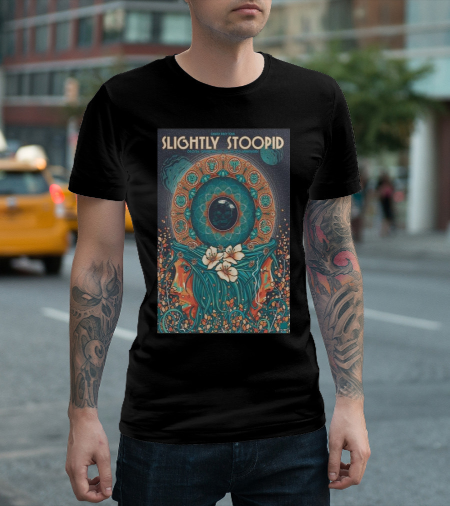 Slightly Stoopid Summer 2024 Tour Oklahoma City Zoo Amphitheatre Poster September 1 T-Shirt