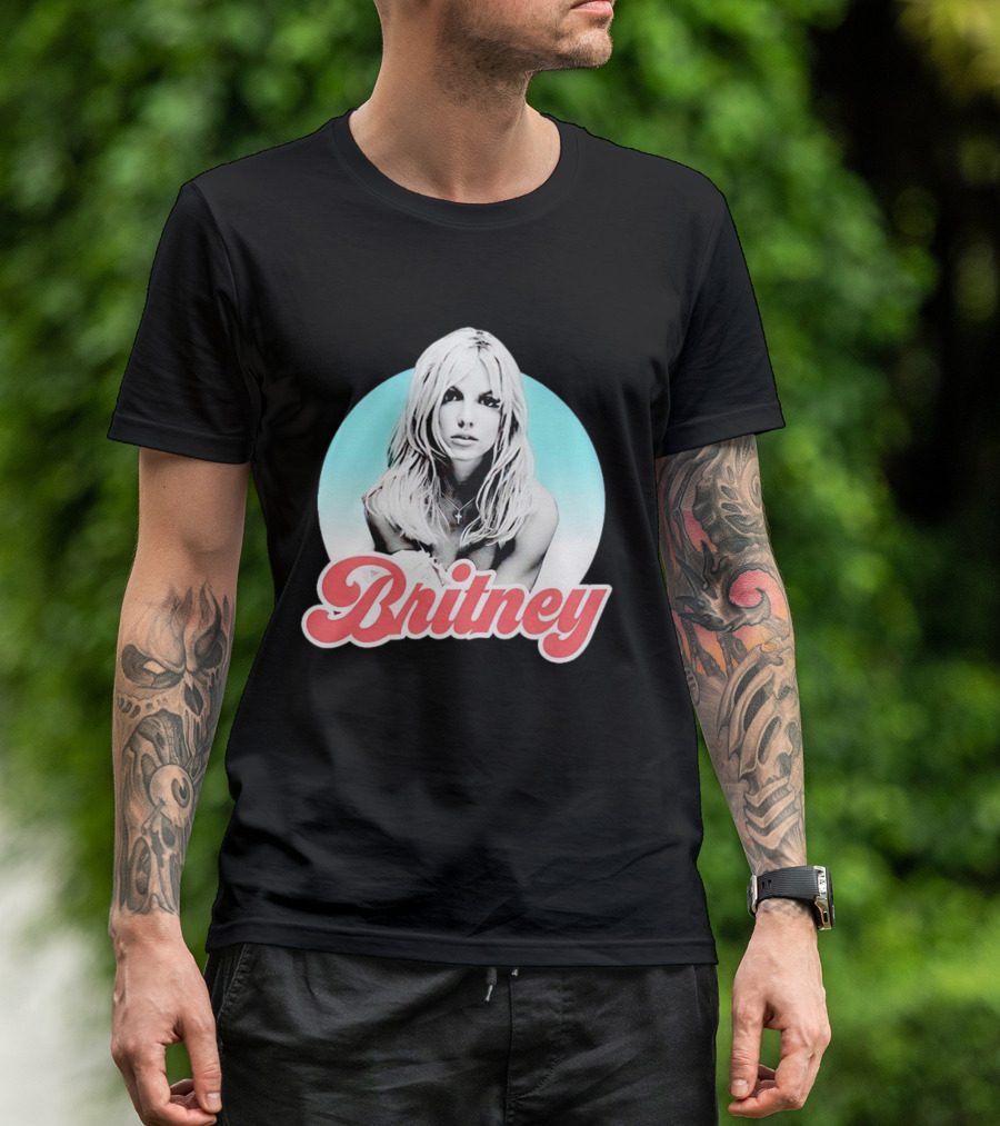 Britney Spears Retro Style Bootleg Fan T-Shirt