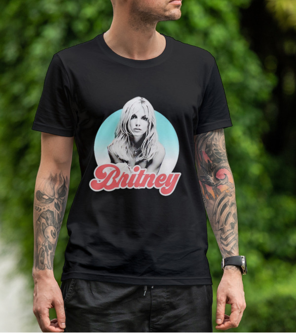 Britney Spears Retro Style Bootleg Fan T-Shirt