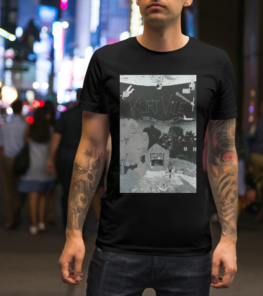 Kurt Vile And The Violators Bumbershoot Festival Seattle Center Sep 1 T-Shirt