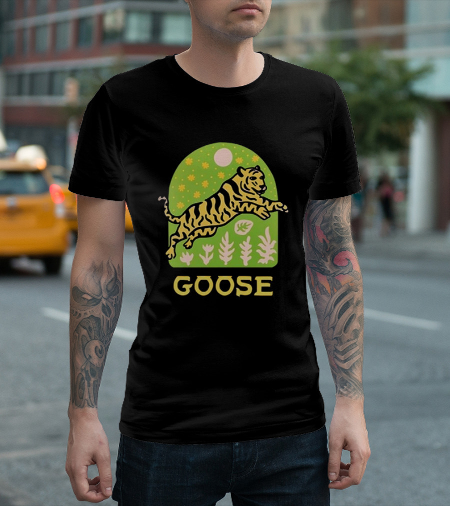 Goose Tiger Night Sky Festival Tour T-Shirt