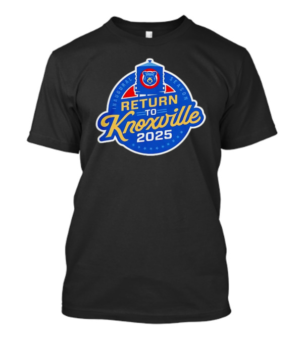 Inaugural Season Tennessee Smokies Return To Knoxville 2025 T-Shirt