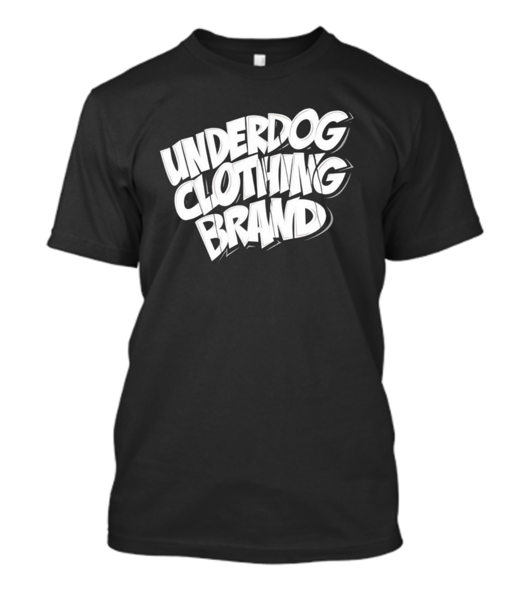 UNDERDOG CLOTHING BRAND Streetwear Bold Lettering T-Shirt