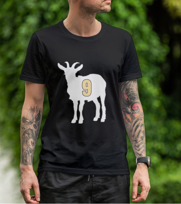 9 GOAT Joe Burrow LSU Tigers T-Shirt