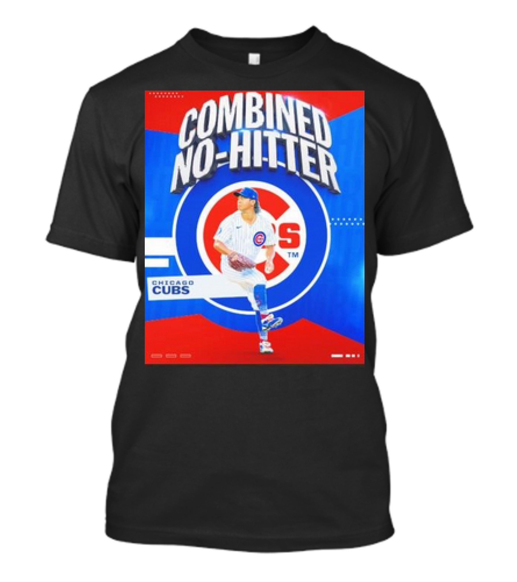 Chicago Cubs Combined No-Hitter T-Shirt