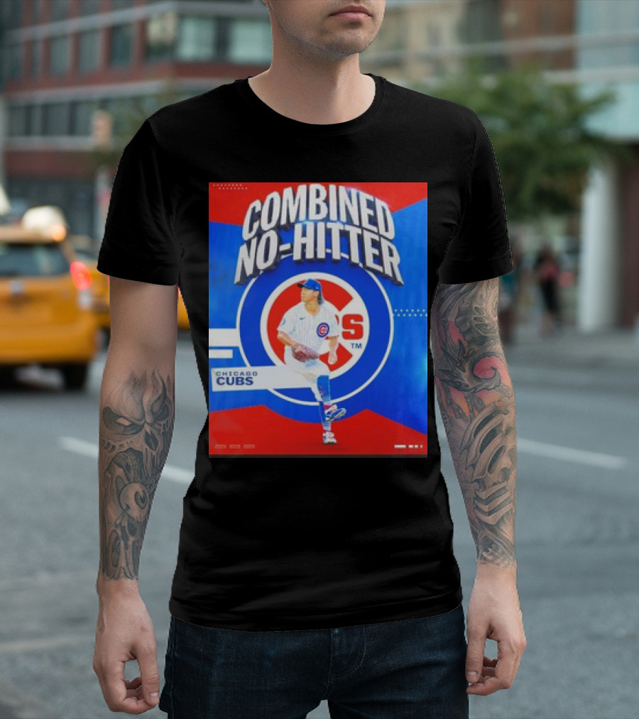 Chicago Cubs Combined No-Hitter T-Shirt
