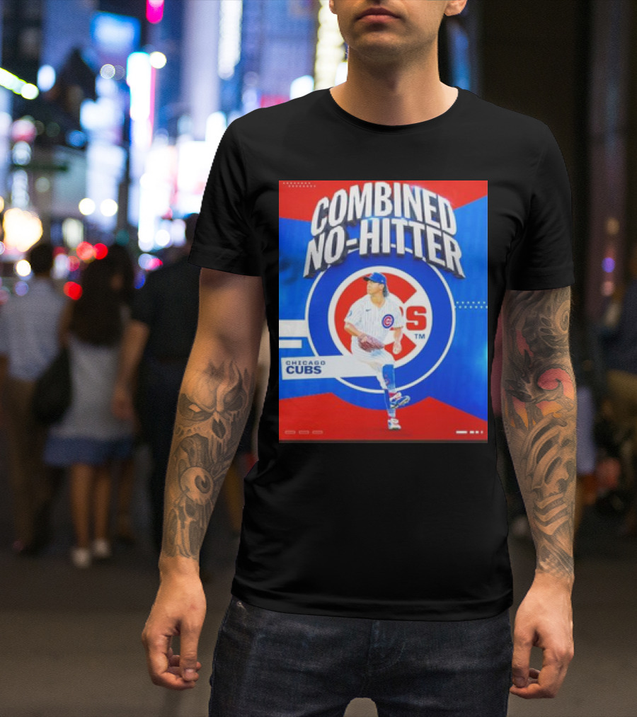 Chicago Cubs Combined No-Hitter T-Shirt