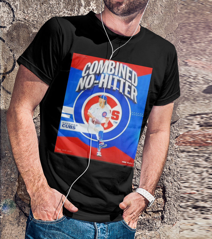 Chicago Cubs Combined No-Hitter T-Shirt