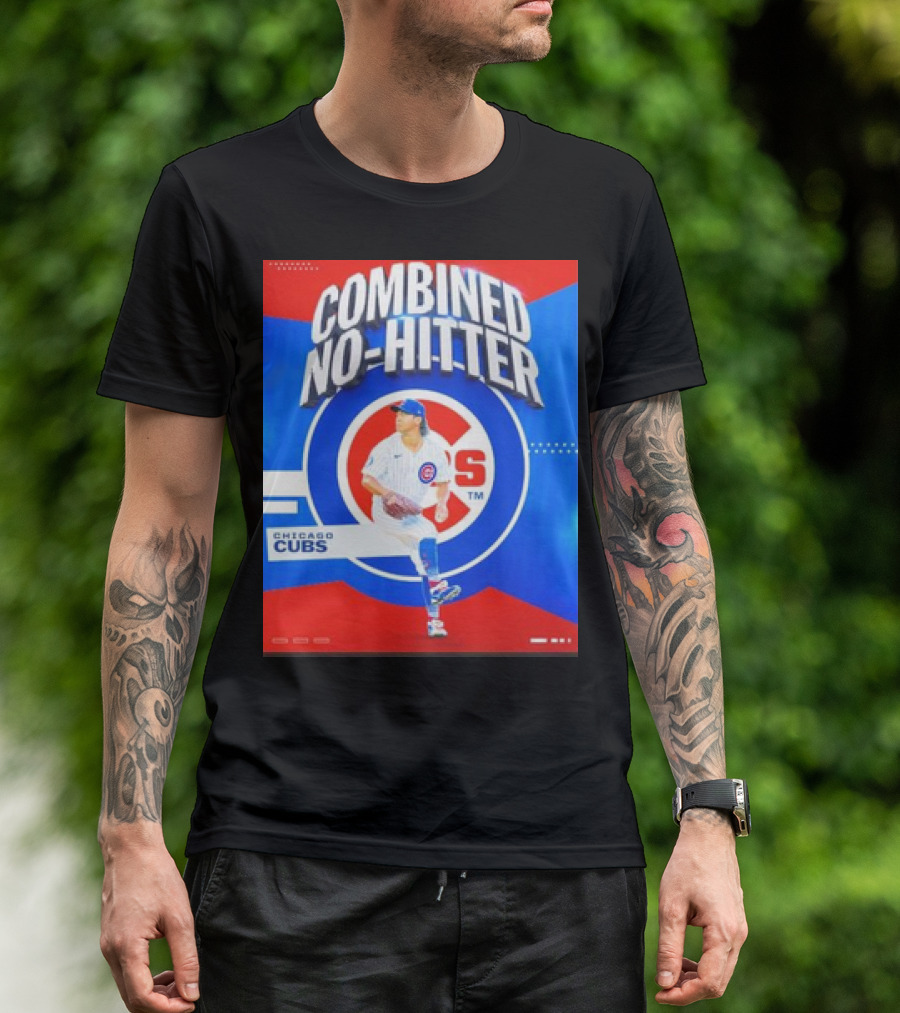 Chicago Cubs Combined No-Hitter T-Shirt