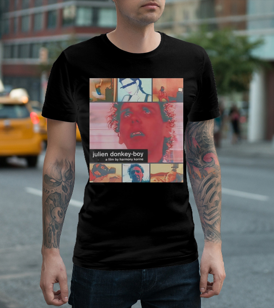 Julien Donkey-Boy Film by Harmony Korine Surreal Montage T-Shirt