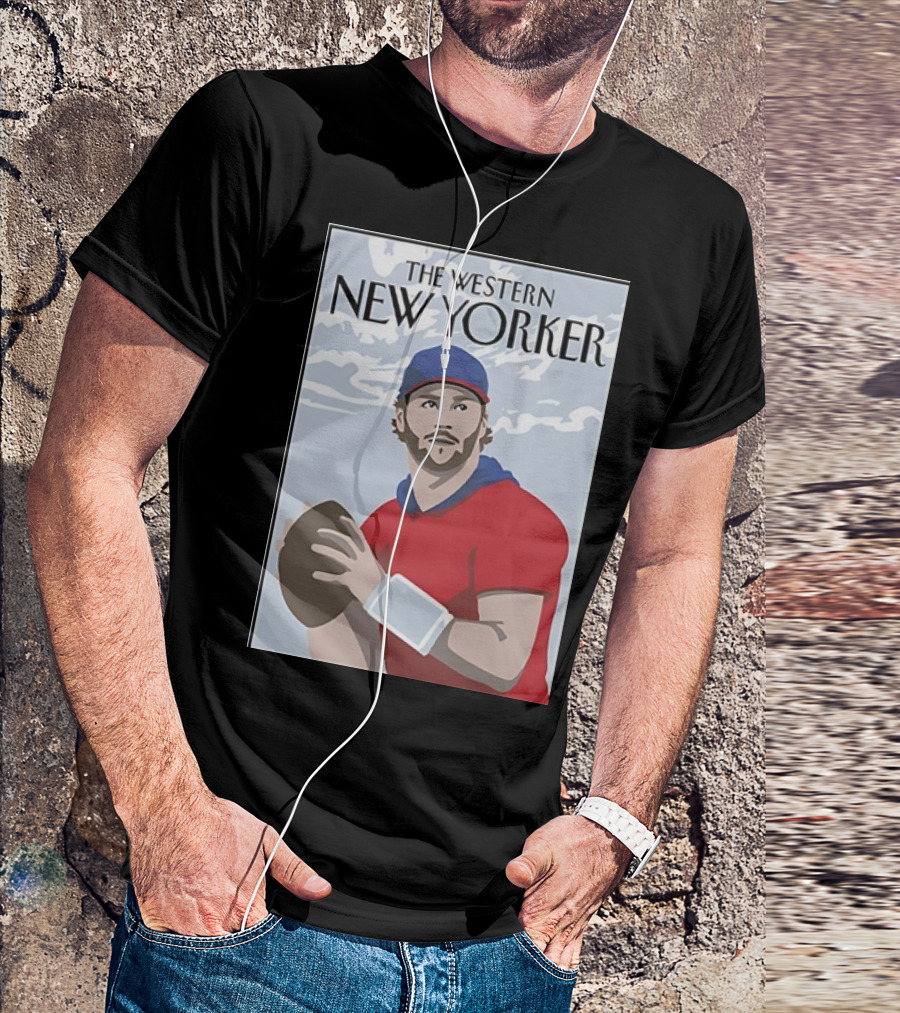 Buffalo Bills Josh Allen The Western New Yorker Football Player T-Shirt