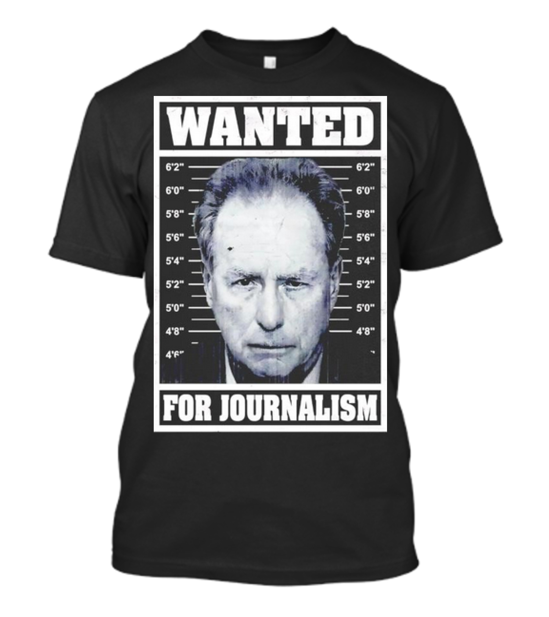Wanted For Journalism T-Shirt