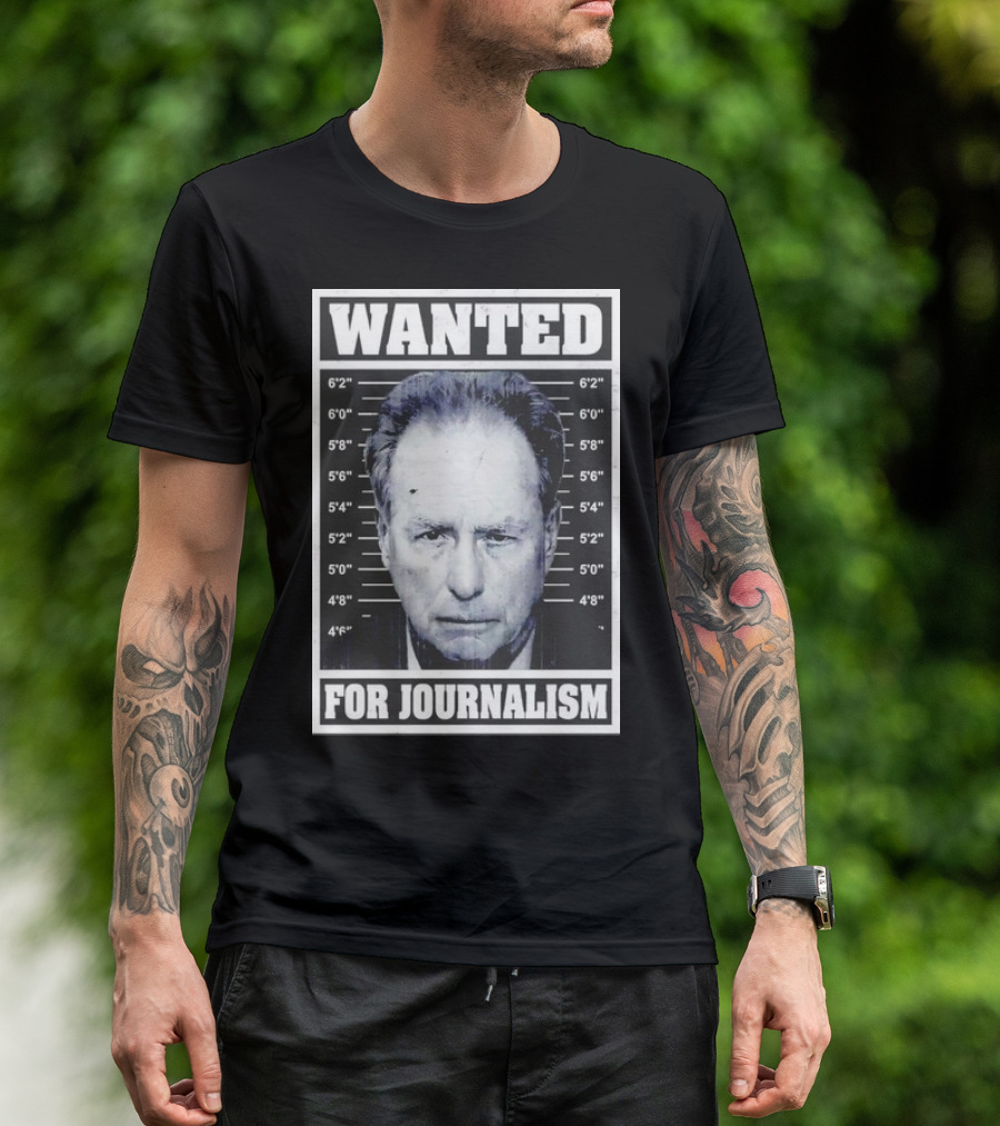 Wanted For Journalism T-Shirt
