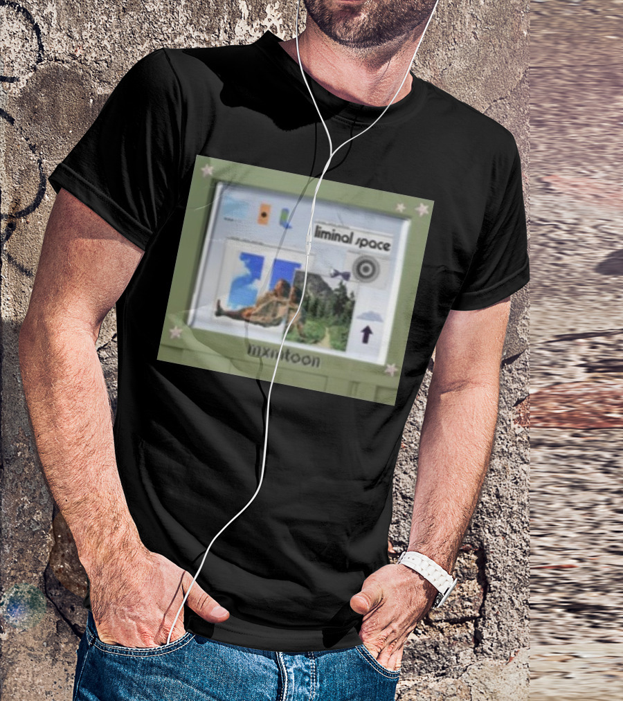 Mxmtoon Liminal Space Nostalgic Window Collage T-Shirt