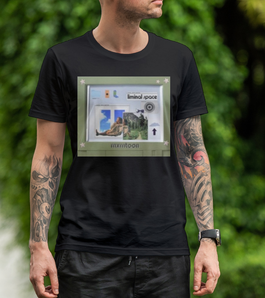 Mxmtoon Liminal Space Nostalgic Window Collage T-Shirt