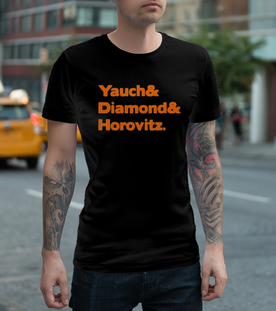 Yauch Diamond Horovitz Beastie Boys Band Names T-Shirt