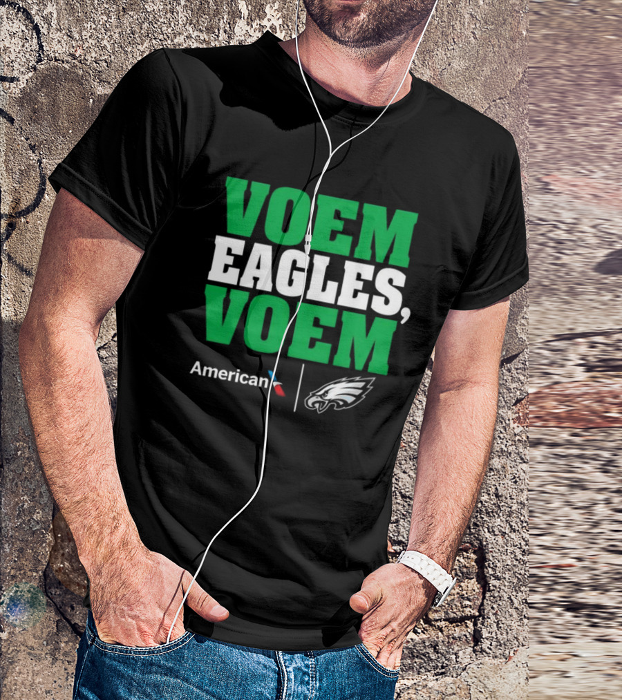 Voem Eagles Voem Philadelphia Eagles American Airlines T-Shirt