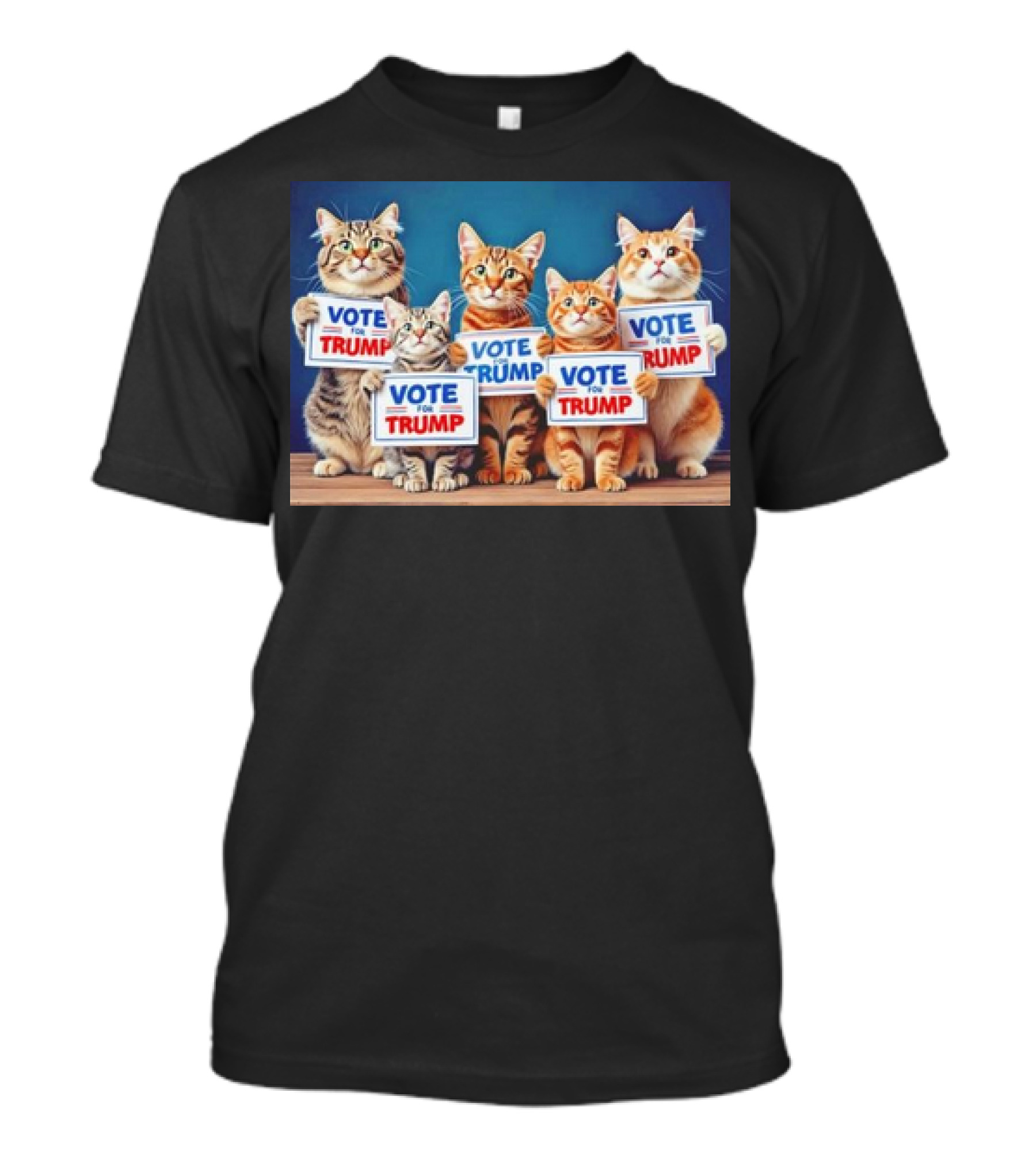Cats Vote For Trump Signs T-Shirt