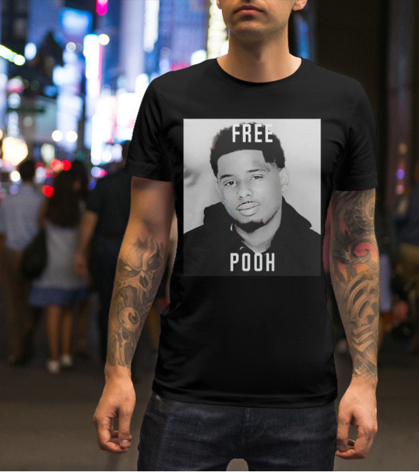 Free Pooh Shiesty American Rapper T-Shirt