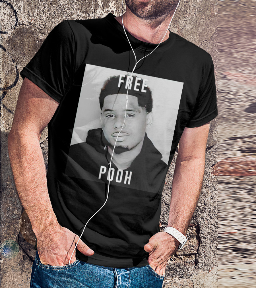 Free Pooh Shiesty American Rapper T-Shirt