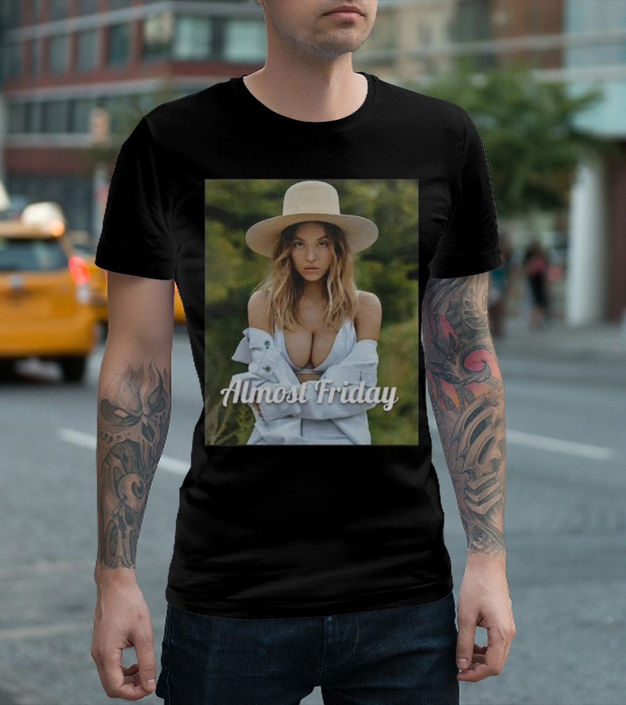 Almost Friday Sweeney Fedora Almost Friday T-Shirt