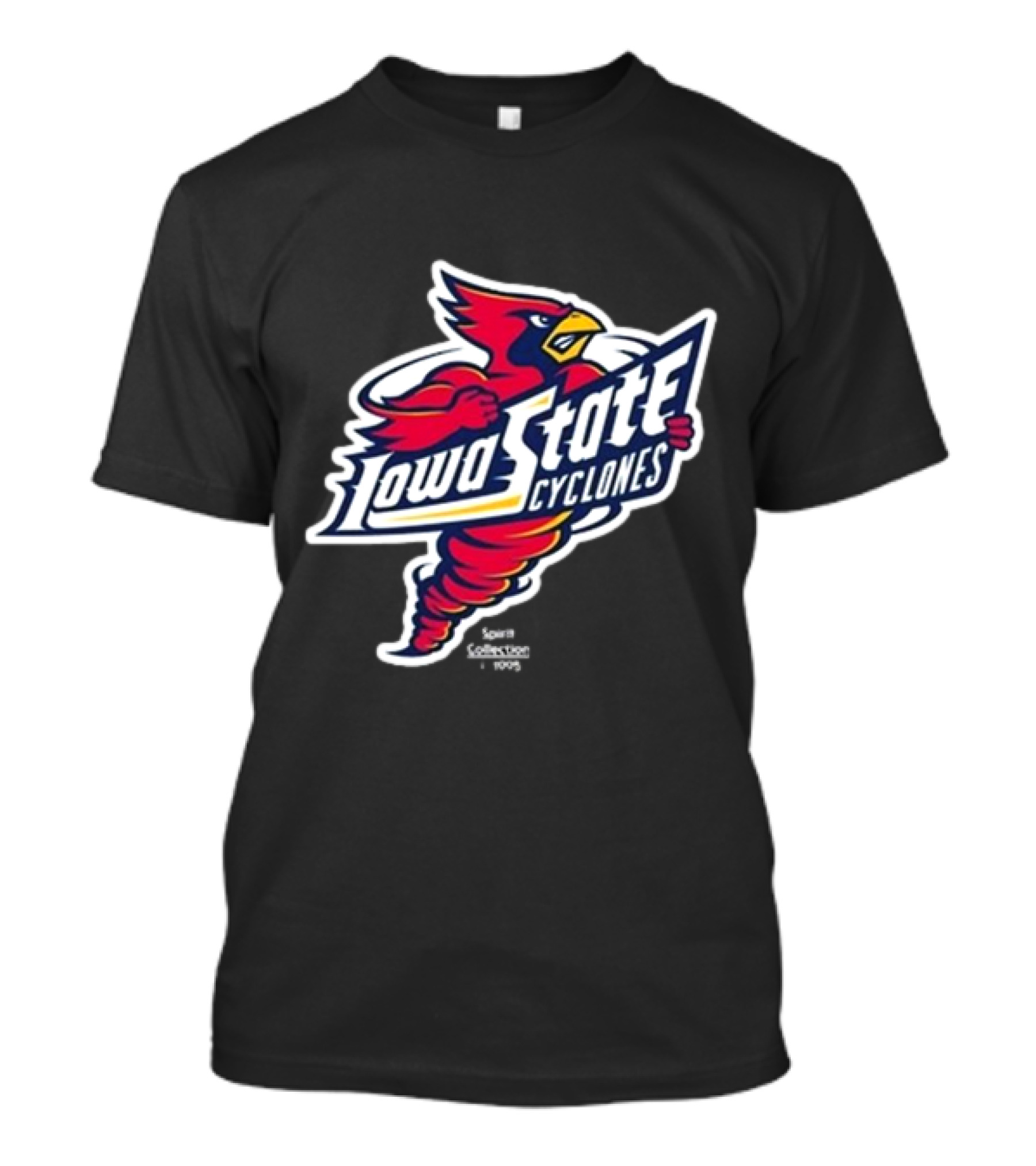 Iowa State Cyclones Tornado Cy Spirit Collection 1995 T-Shirt