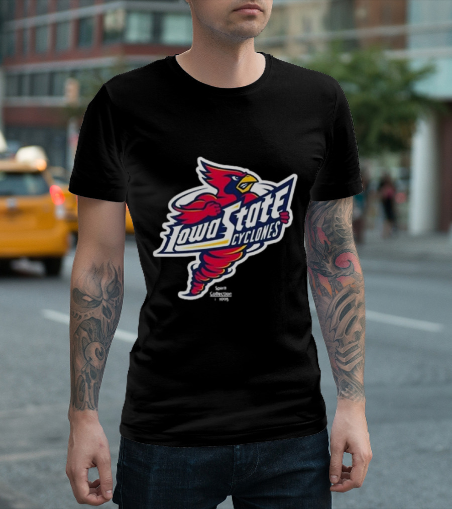 Iowa State Cyclones Tornado Cy Spirit Collection 1995 T-Shirt