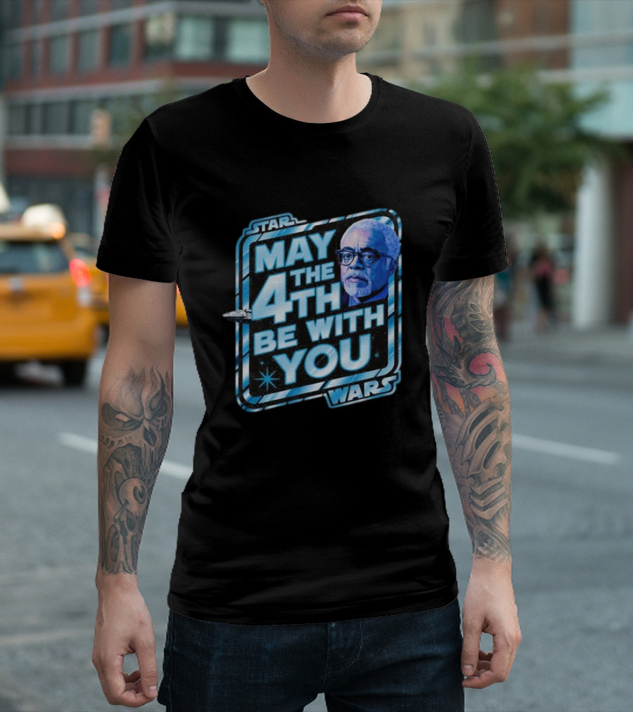Star Wars May The 4th Be With You James Earl Jones T-Shirt