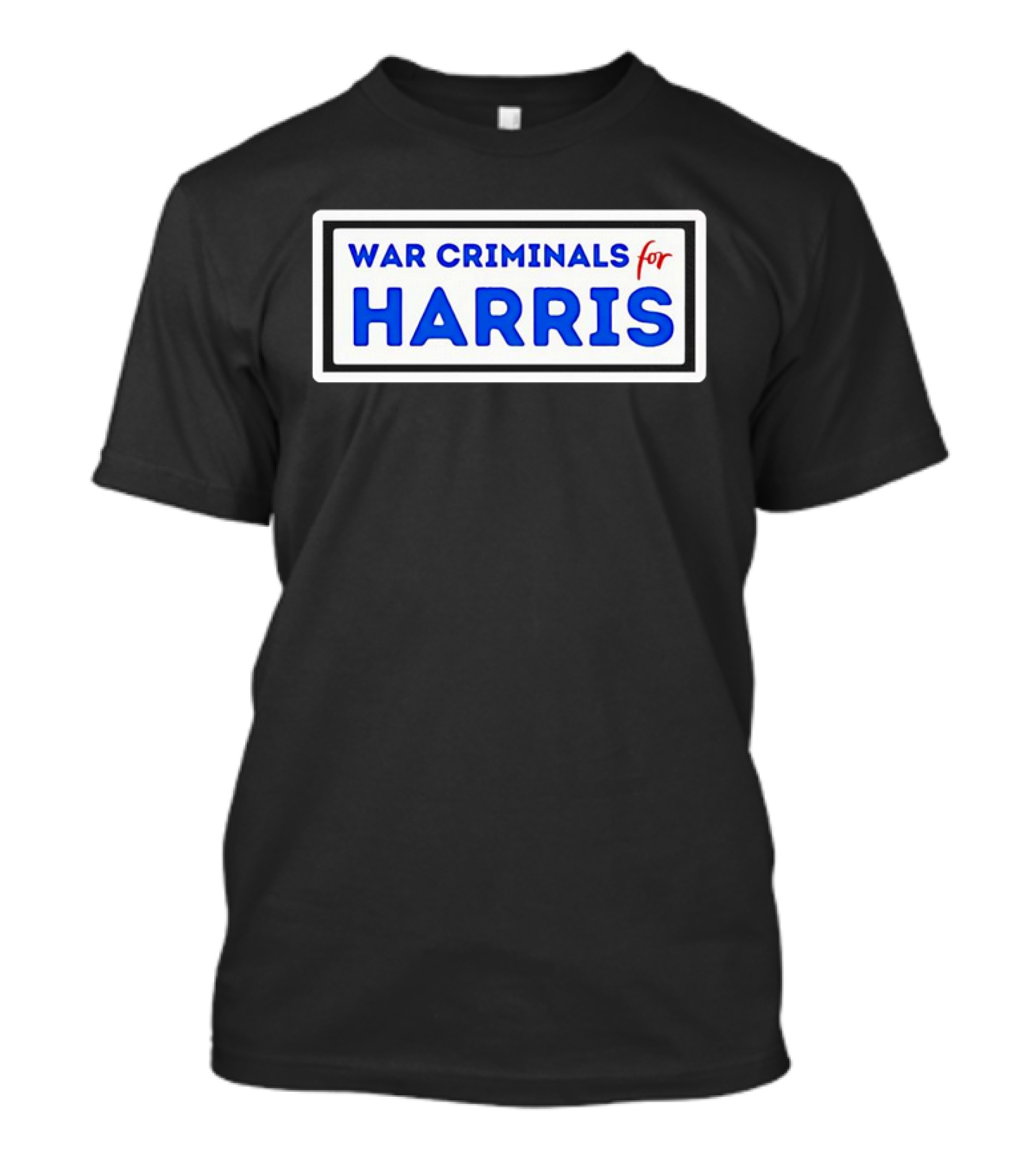 War Criminals For Harris Parody Political T-Shirt