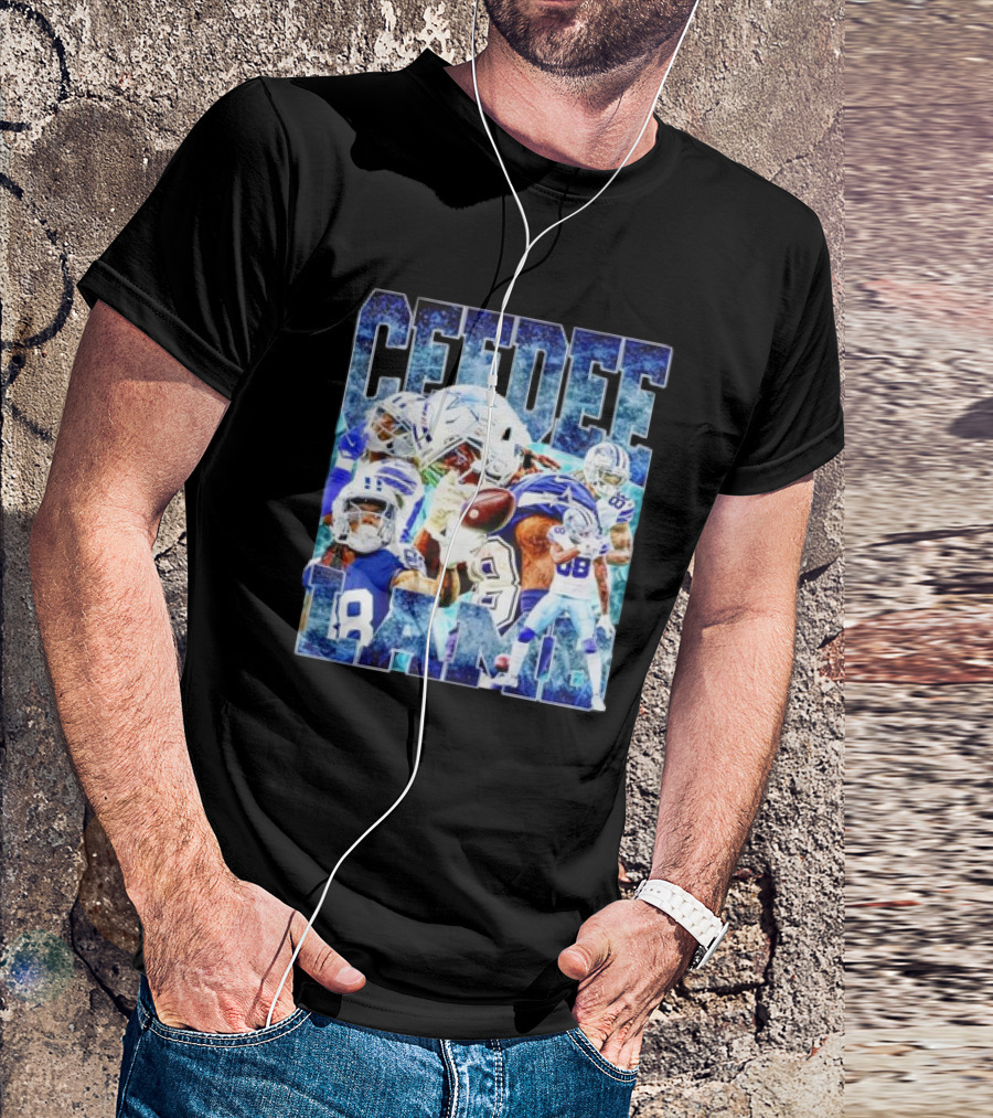 Dallas Cowboys CeeDee Lamb 88 Retro 90s NFL Football T-Shirt