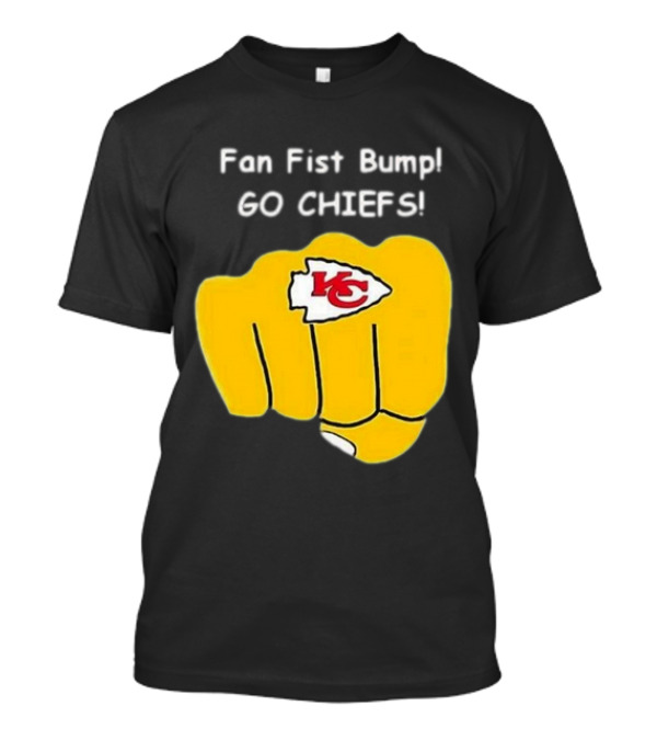 Fan Fist Bump Go Chiefs KC T-Shirt