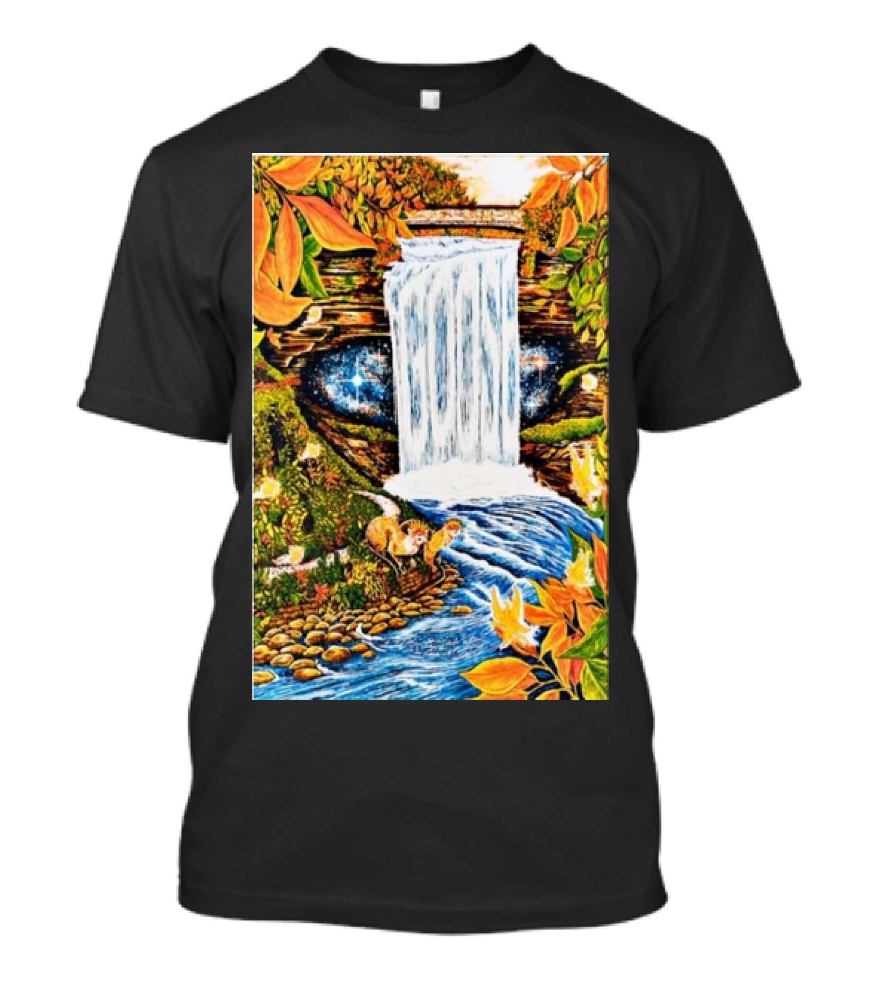 Goose The Armory In Minneapolis MN September 14 2024 Waterfall And Autumn Leaves T-Shirt