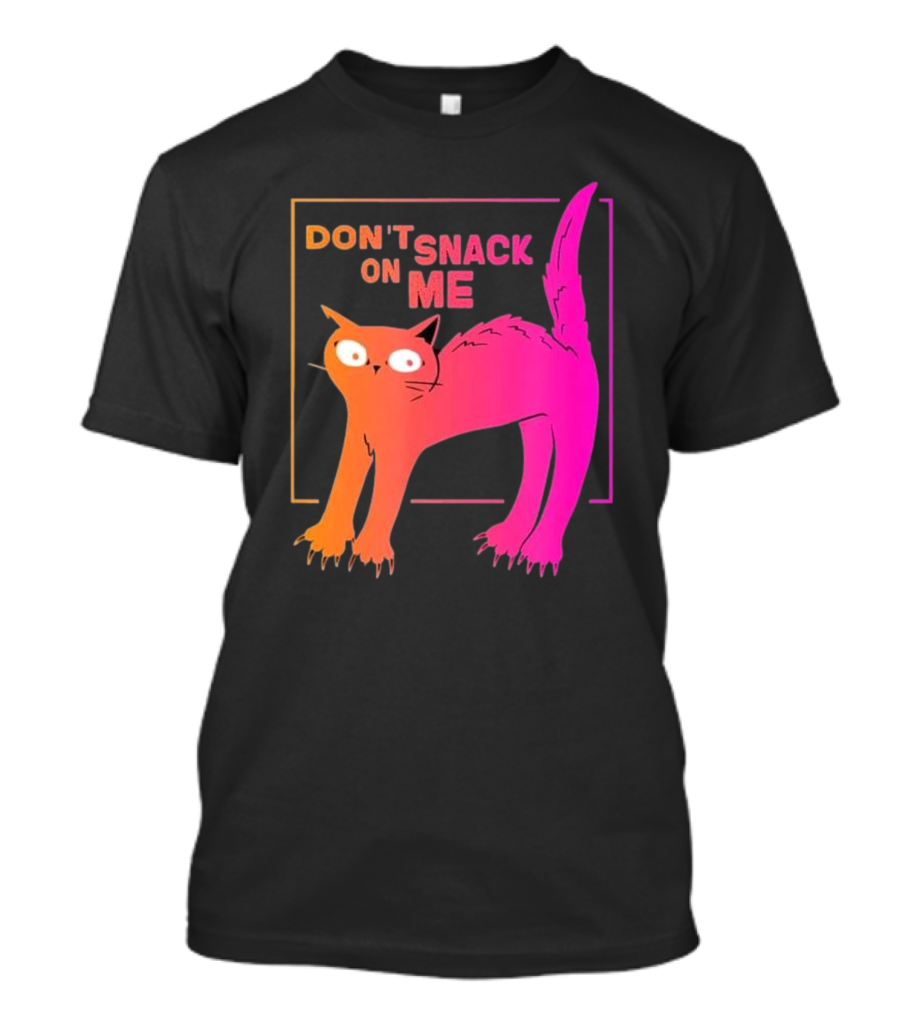 DON'T SNACK ON ME Harris Walz 2024 Cats For Kamala T-Shirt