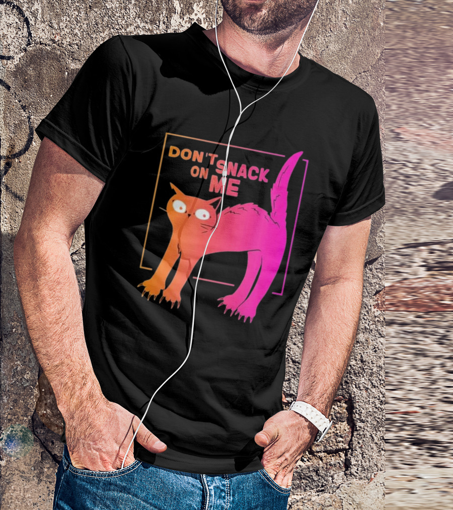 DON'T SNACK ON ME Harris Walz 2024 Cats For Kamala T-Shirt