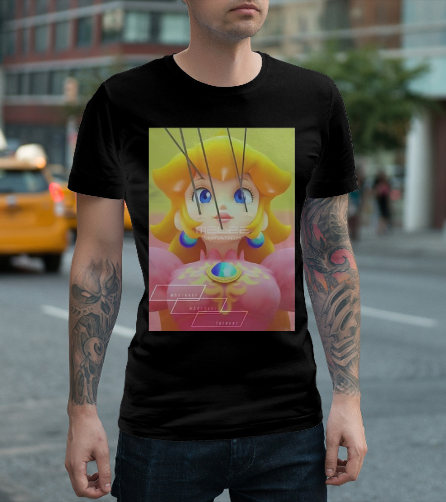 Melee Super Smash Bros Peach S2 Lite Mahoukei Futureverse T-Shirt