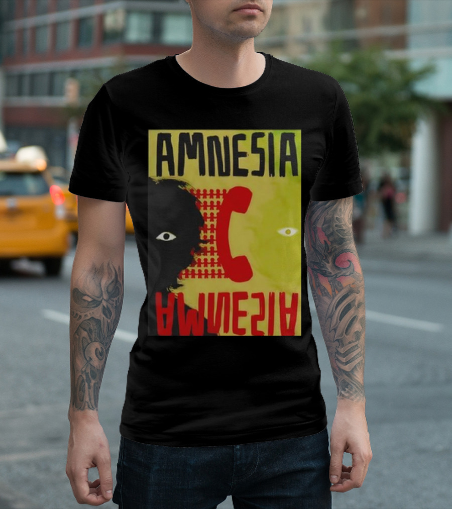 Amnesia Crumb Retro Phone Art Two-Face T-Shirt