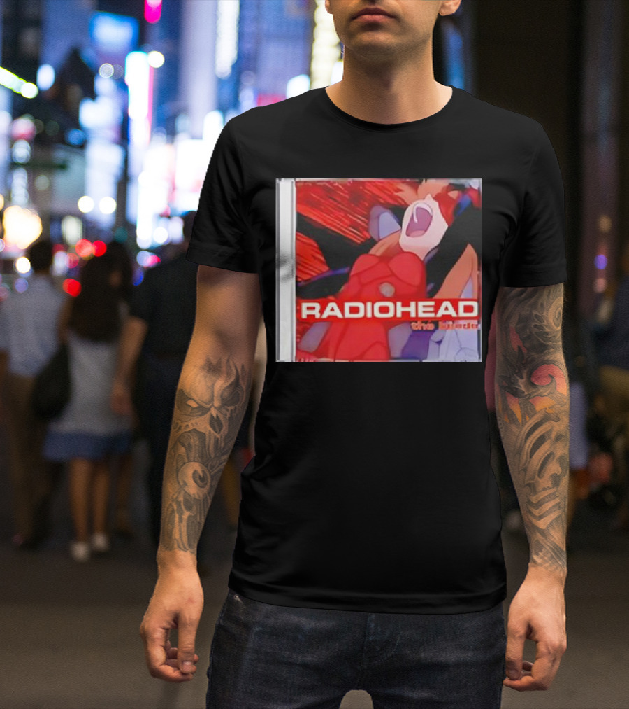 Radiohead Kid A Asuka Cartoon T-Shirt