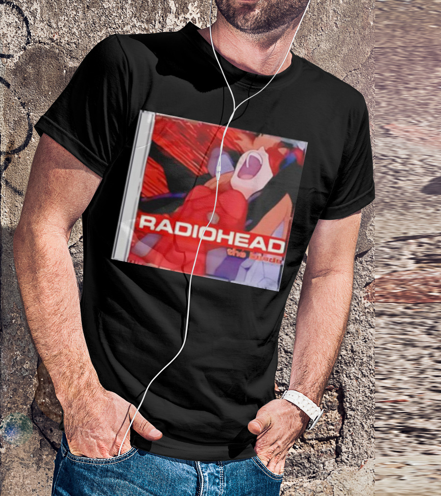 Radiohead Kid A Asuka Cartoon T-Shirt