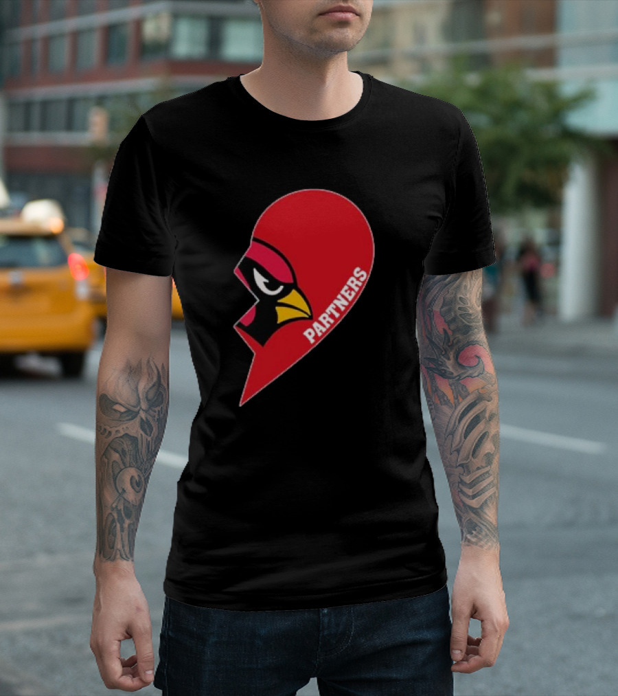 Cardinals Partners Broken Heart T-Shirt