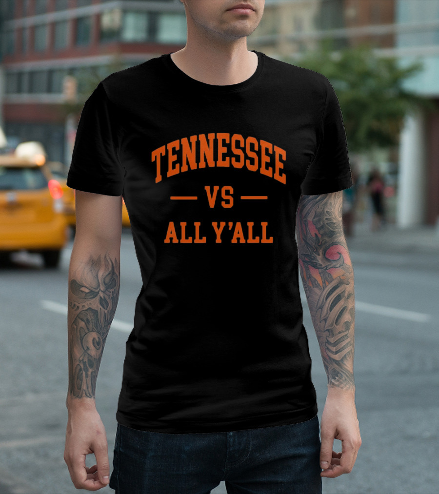 Tennessee Vs All Y’all Classic Rivalry Spirit T-Shirt