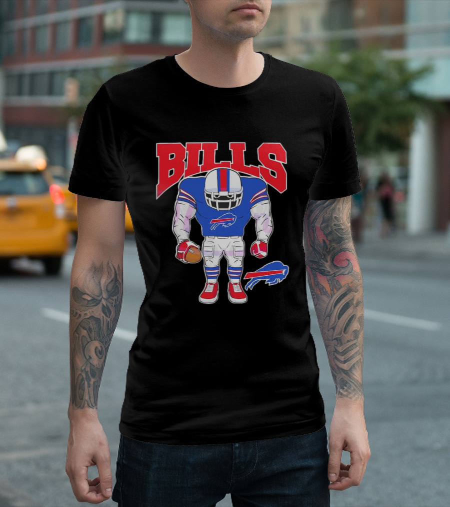 Buffalo Bills Brute Squad Football Team T-Shirt