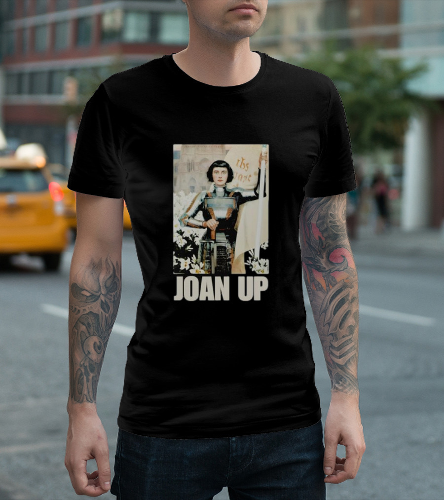 Joan Up Retro Medieval Warrior Saint T-Shirt