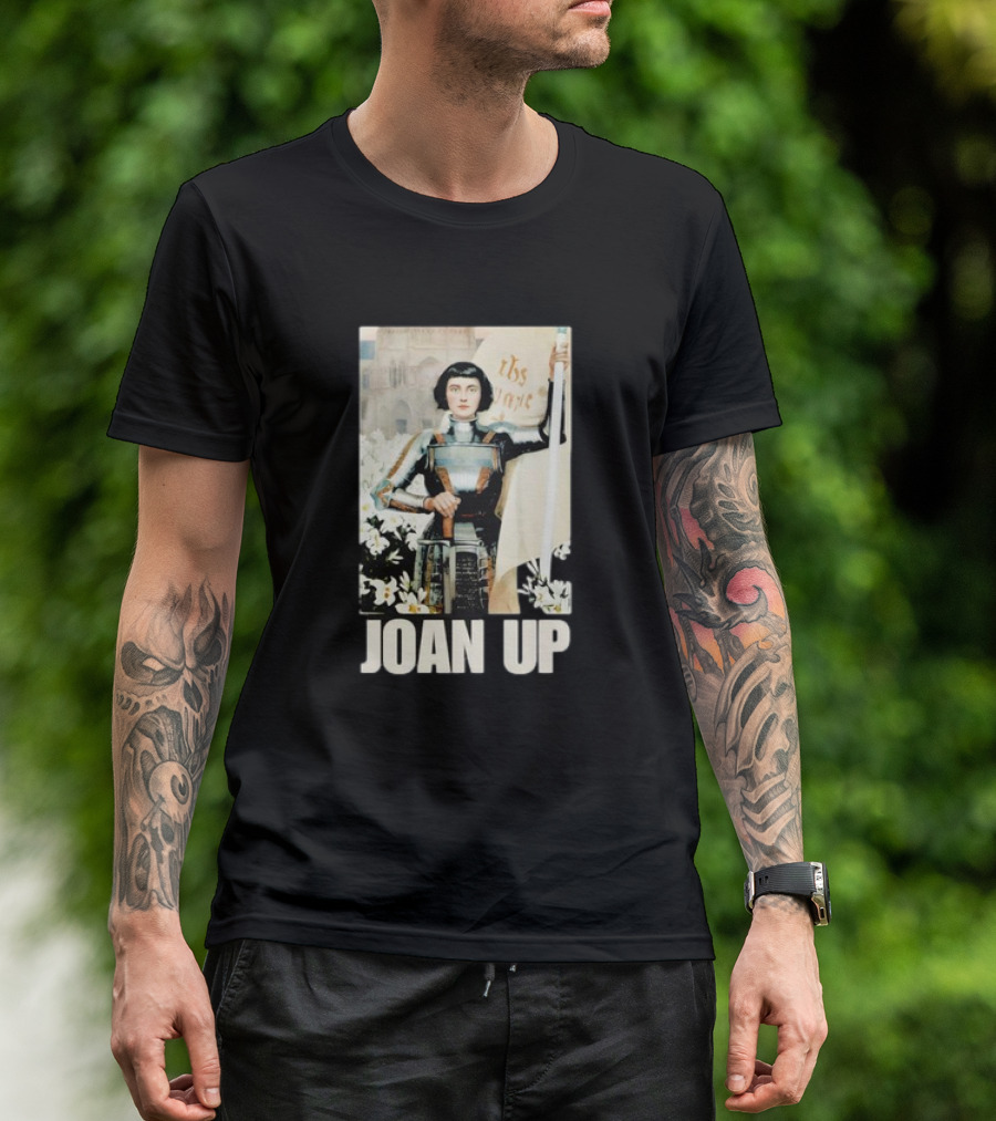 Joan Up Retro Medieval Warrior Saint T-Shirt