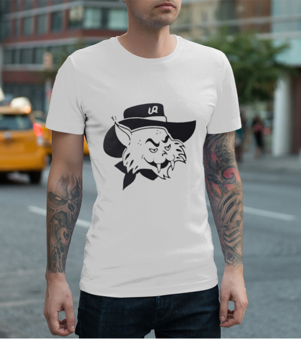 Arizona Wildcats UA Mascot Cowboy Hat T-Shirt