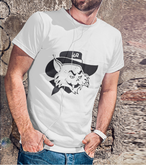 Arizona Wildcats UA Mascot Cowboy Hat T-Shirt